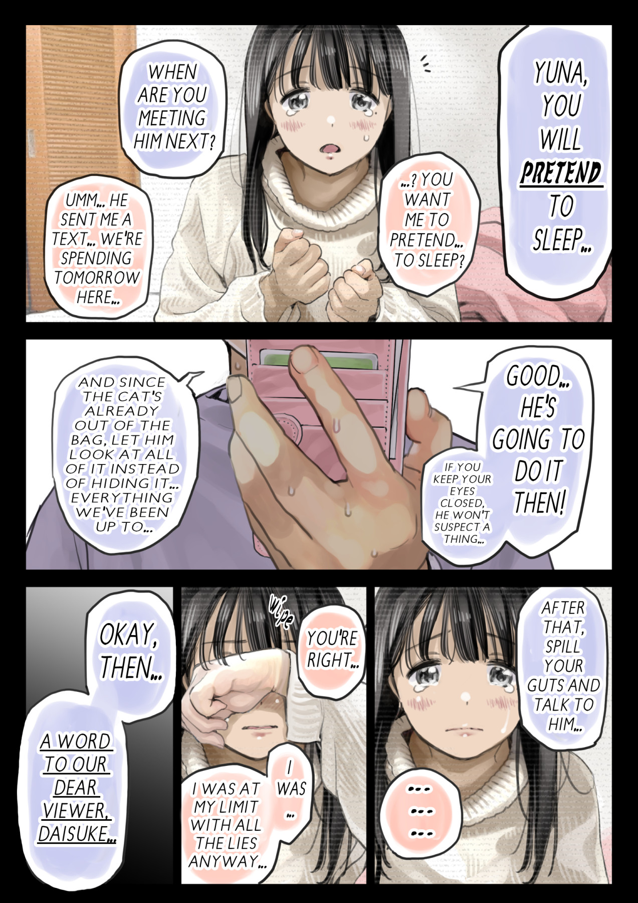 Hentai Manga Comic-I Just Snooped through Her Smartphone-Chapter 2-108